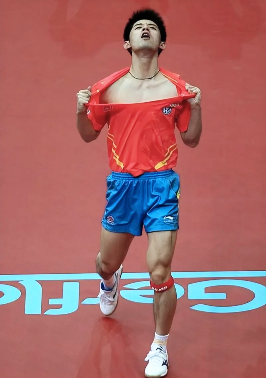 奥地利乒乓球队鏖战法国乒乓球队，张继科高光表现的简单介绍