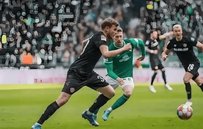 关于不来梅球员面对强敌展现团队意志的信息